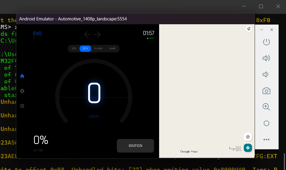 SYNC Milestone Screenshot